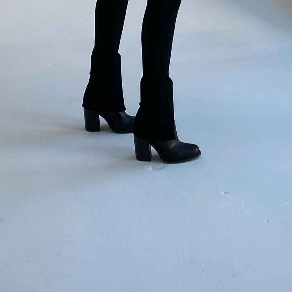 Theyskin’s Theory Leather Heeled Boot